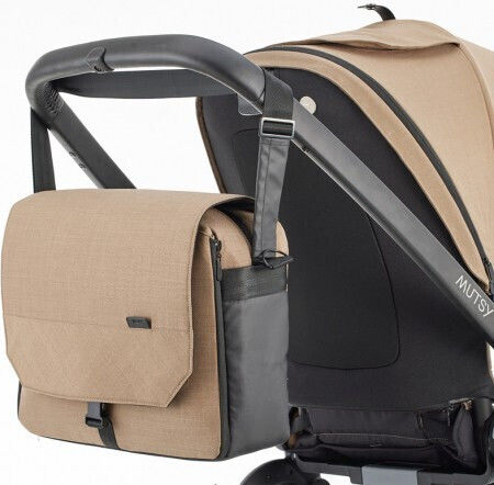 Mutsy Wickeltasche-Wickeltasche Schulter/Hand Beige