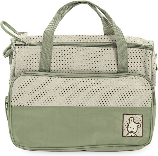 Beboulino Shoulder/Hand Diaper Bag Lina Green