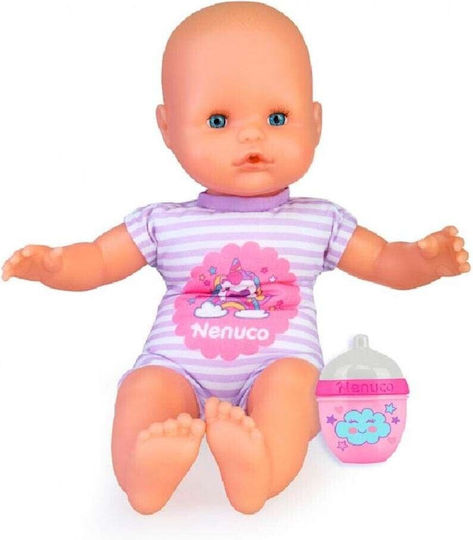 Giochi Preziosi Nenuco Set Papușă Bebe Biberon Zornăitoare 35 cm