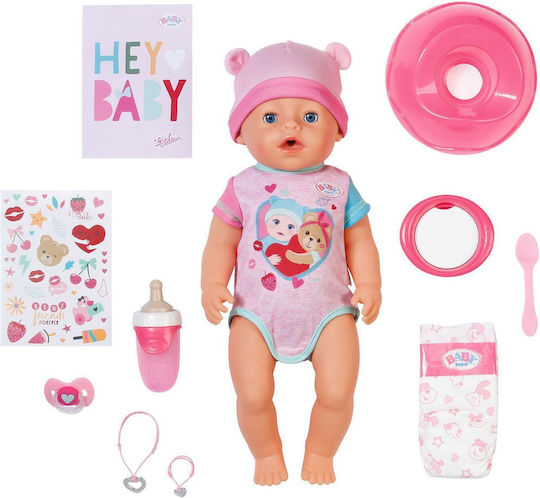 ZAPF Creation Baby Born Baby Doll Set Emma for 3+ Years 43 cm