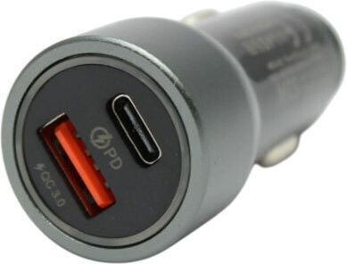 Andowl Auto-Ladegerät 53W mit Anschlüssen: 1xUSB 1xType-C