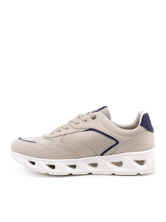 San Marco Ανδρικά Ανατομικά Sneakers Μπεζ