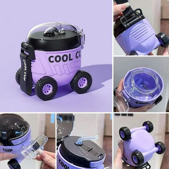 Αυτοκινητάκι Παιδικό Παγούρι Πλαστικό 600ml