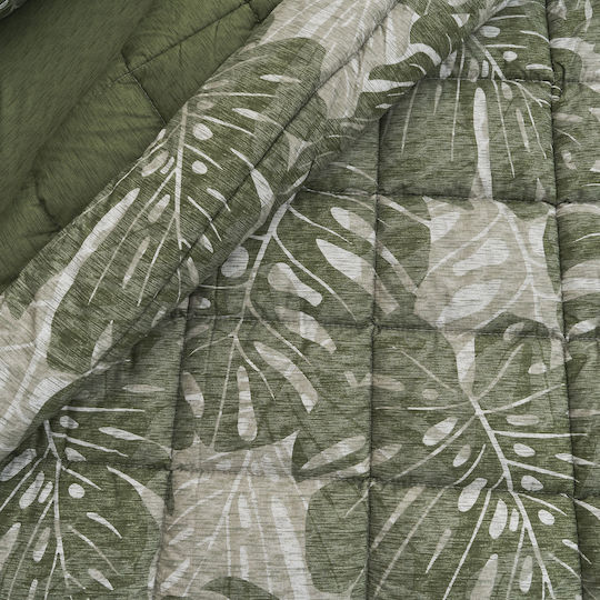 Charalambidis Textiles Сет Чаршафи 240x260см. Salonica Зелен 4бр