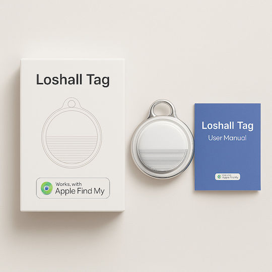 Loshall F03 Apple Find My White