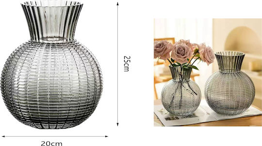 Cosmofan Dekorative Vase Glas 20*25cm