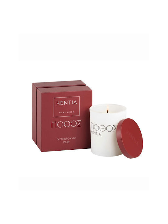 Mood 25 Πόθος Aromatisches Kerze Duft Weine KENTIA Glas 160gr