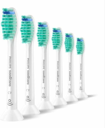 Philips Sonicare C1 ProResults Ανταλλακτικά για HX6016/87 6τμχ