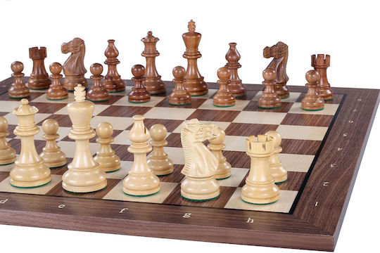 Chessboard No 5 Description Black Walnut Maple Frame Inlay Exclusive