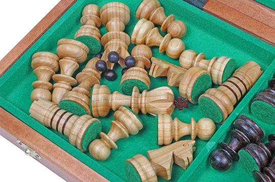 Chess Pearl Large 42x42cm Inlaid Chessboard