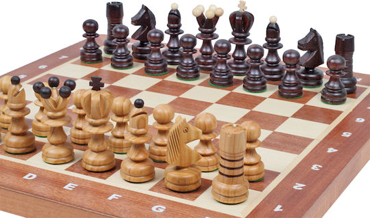 Chess Pearl Large 42x42cm Inlaid Chessboard