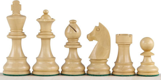 Timeless Chess Set Chessboard 50 Mm Square Pieces King 90 Mm