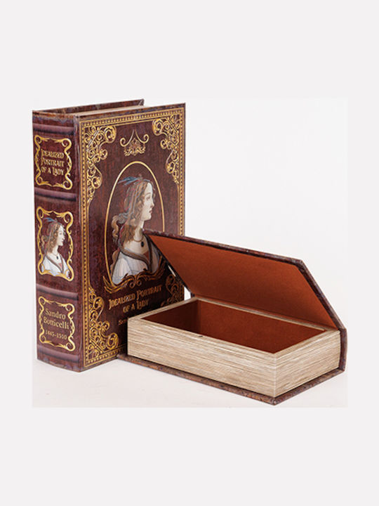 Estheti Home S/2 Cutii Decorative Lemn Maro 27x18x7cm 819-00290 Estheti Home S/2 Cutii Decorative Lemn Maro 27x18x7cm 819-00290