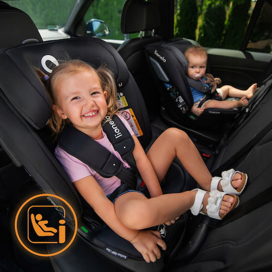 Lionelo Bastian RWF Baby Car Seat i-Size with Isofix Red Burgudy 0-36 kg