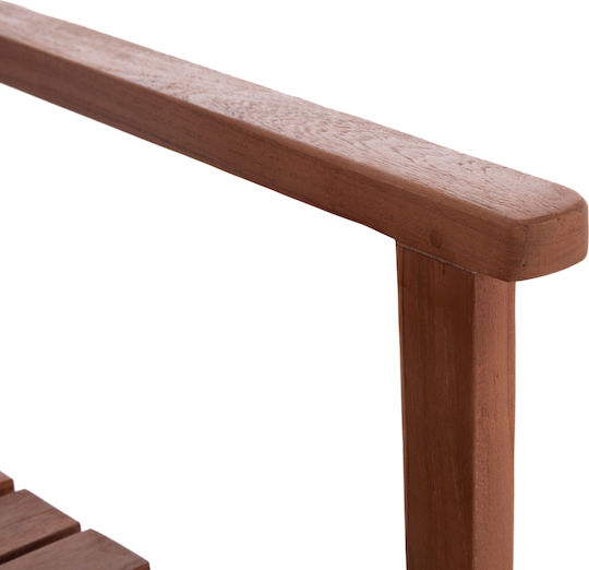 Scaun De Exterior Din Lemn Kempo Natural 58x58x88cm