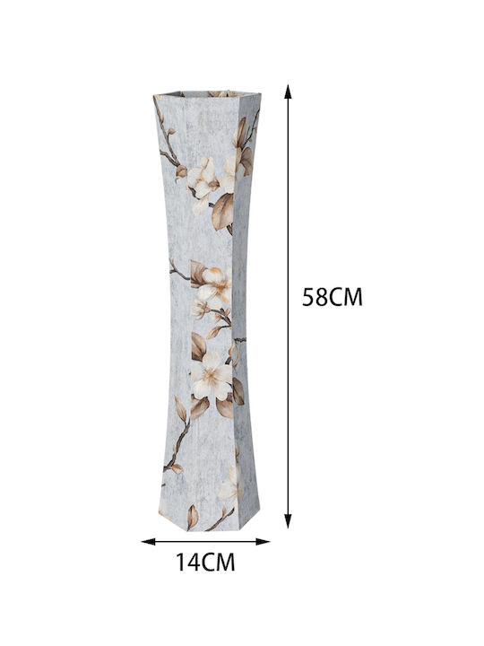 Cosmofan Decorative Wooden Leaf Vases 14*58cm