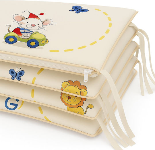 Beboulino Winnie Πάντα Κλασική Εσωτερική Beige 70x140cm
