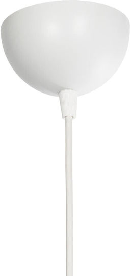 GloboStar Triangle Pendant Light White with Socket E27 24x24x86cm