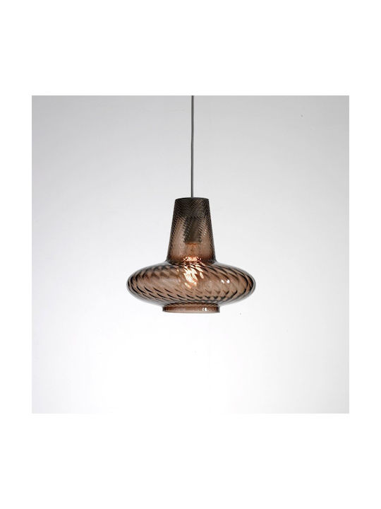 Zafferano Pendant Light Blue with Socket E27 32x315cm