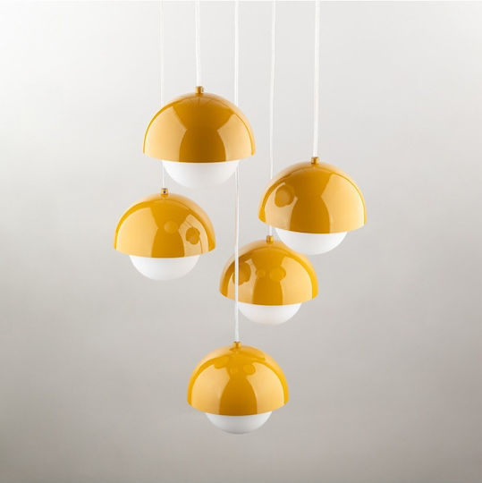 TK Lighting Κρεμαστό Φωτιστικό Μπεζ 32εκ.