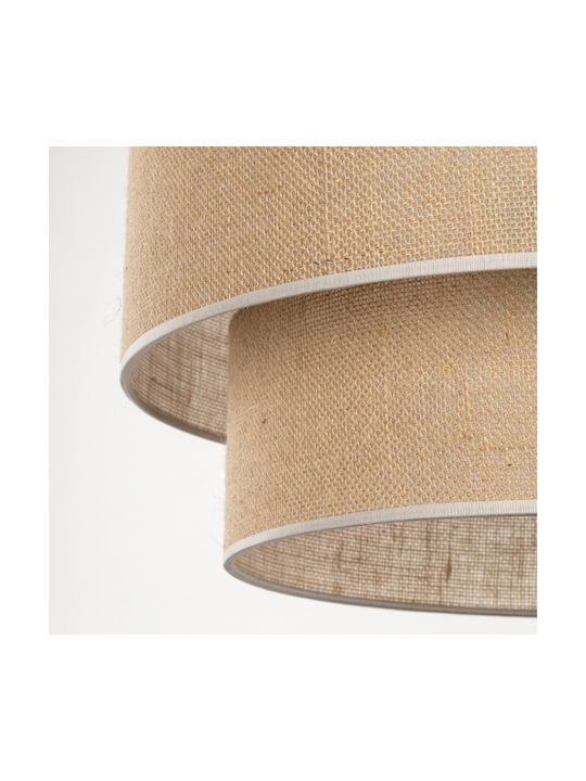 TK Lighting Calisto Κρεμαστό Φωτιστικό Μαύρο με Ντουί E27 50x110εκ.