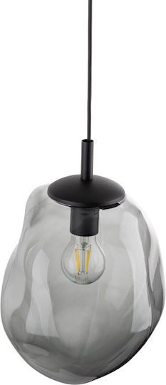 TK Lighting Висящо Осветително Тяло Сив 25см.