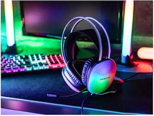 Tracer GZ X2 Over Ear Gaming Headset με σύνδεση USB Πολύχρωμο