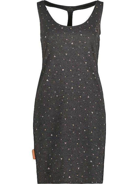 Summer Mini Dress Dark Grey