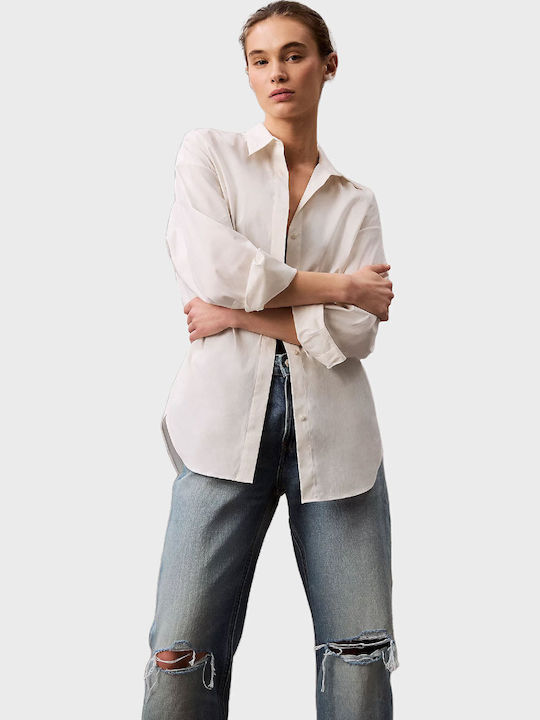 Damenjeans in Gerader Linie Dirty Denim