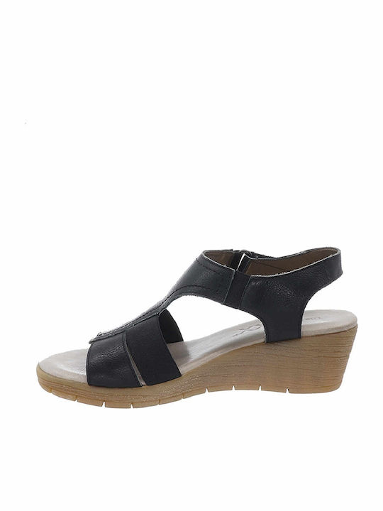 Anatomic Women's Leather Platform Shoes Black