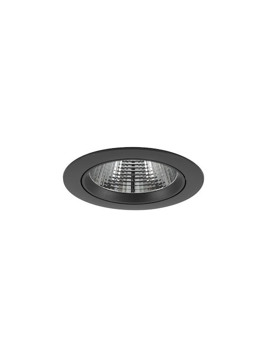 Nowodvorski Einbau Spot mit integriertem LED und Warmweißes Licht Schwarz 1Stück