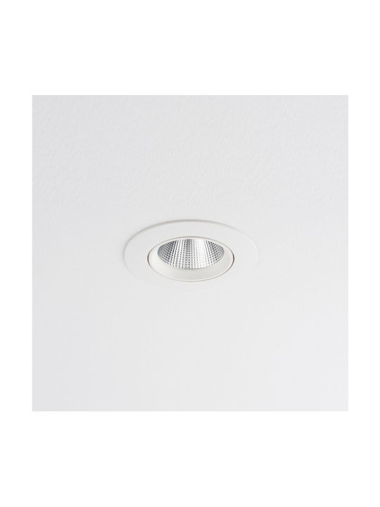 Nowodvorski Einbau Spot mit integriertem LED und Warmweißes Licht Weiß 1Stück