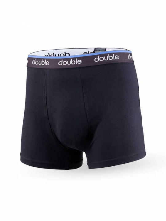Slipuri pentru bărbați Bordeaux, Blue, Black 3Pachet