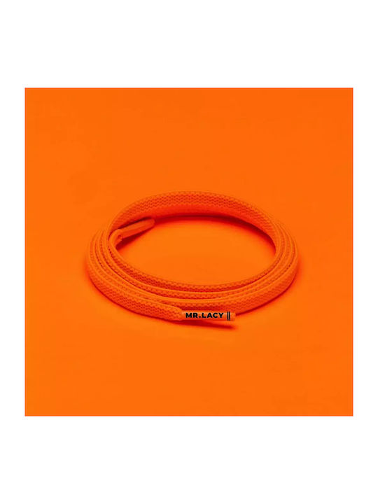 Mr Lacy Flexies 110cm Bright Orange Unisex Κορδόνι