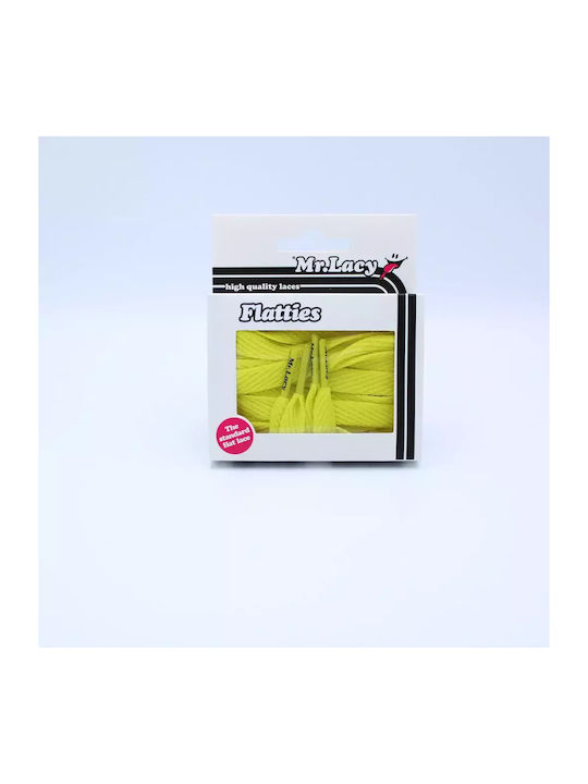 Mr Lacy Flatties 130cm Midyellow Unisex Κορδόνι