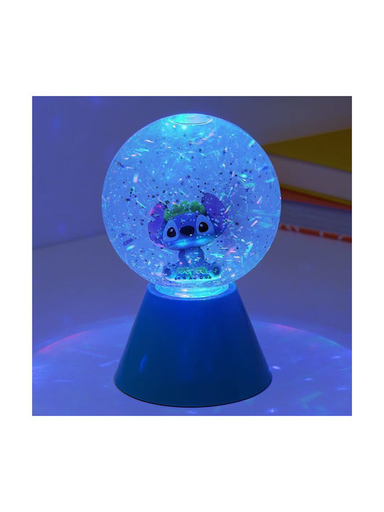 Paladone Lumini LED Rotativ Lampă de birou pentru copii Stitch Albastru