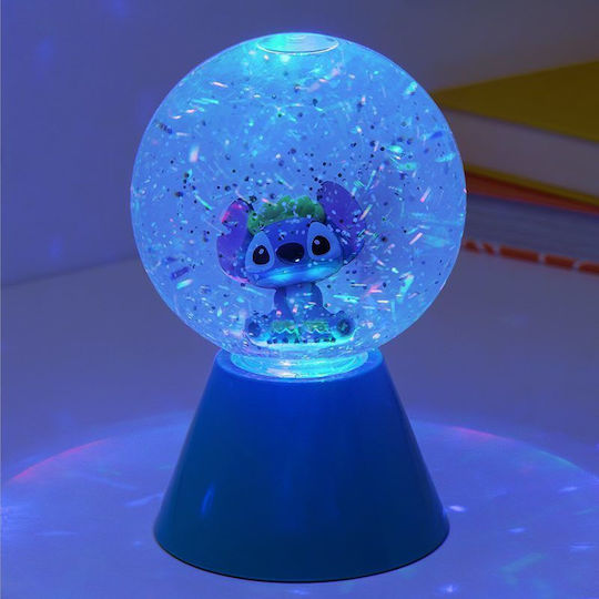 Paladone Lumini LED Rotativ Lampă de birou pentru copii Stitch Albastru