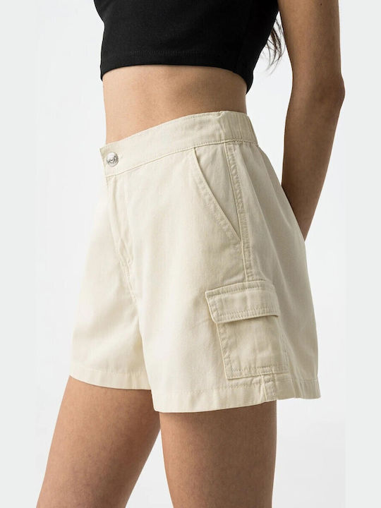 Kids' Shorts/Bermudas Fabric Beige