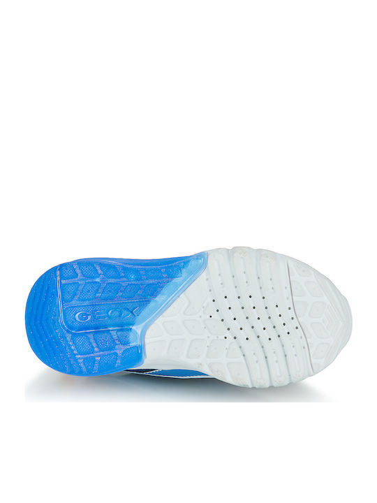 J Ciberdron Παιδικά Sneakers Ανατομικά με Σκρατς Μπλε