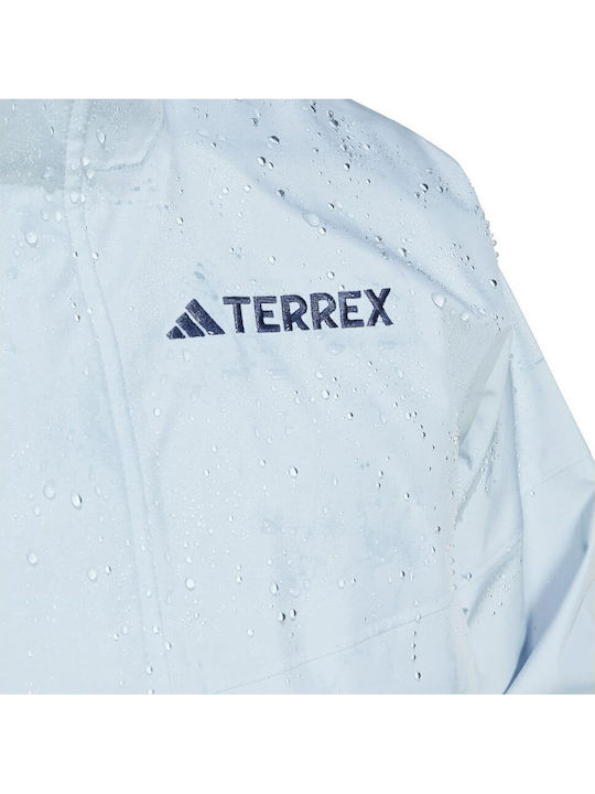 Terrex Xploric Μπουφάν Αντιανεμικό Γαλάζιο