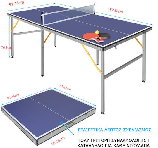 Viking Masa de ping pong pliabilă Masa de ping pong Interior