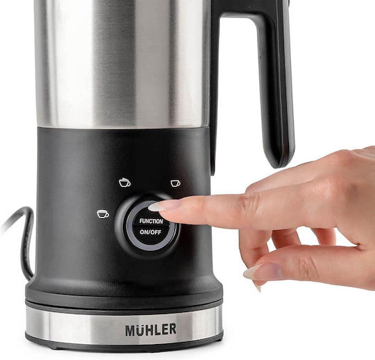 Muhler Device for Hot & Cold Milk Froth with Non-stick Coating 240ml