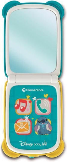 Clementoni Flip Phone Stitch Baby Activity Toy with Lights and Sounds for 9+ Months