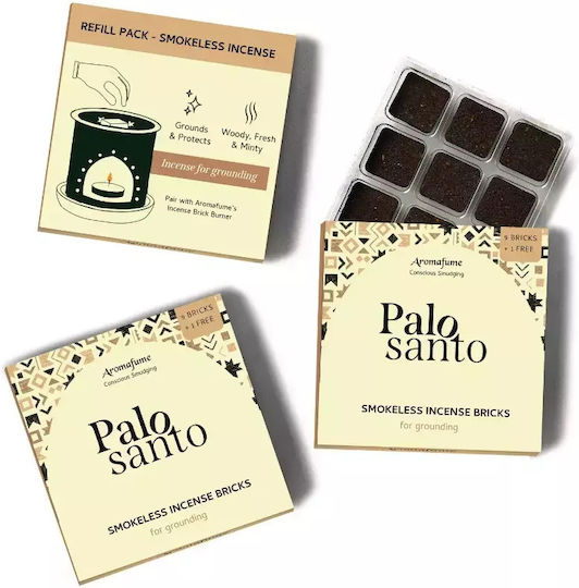 Αρωματικά Τουβλάκια Θυμιάματος Palo Santo Incense Bricks 10τμχ
