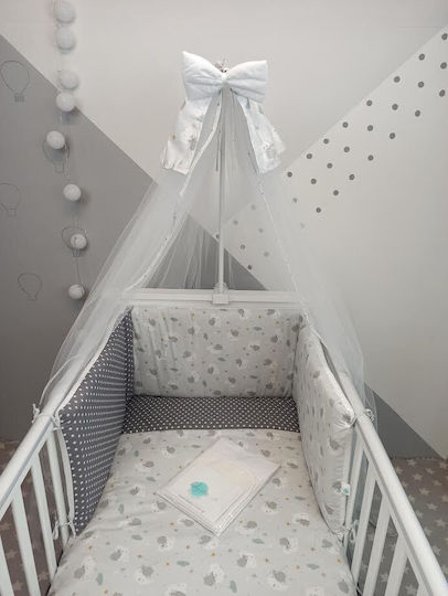 Baby Star Σετ Κούνιας Καραμέλες Ροζ 10τμχ