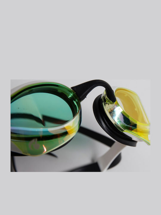 Arena Cobra Ultra Swipe Swimming Goggles Adults with Anti-Fog Lenses White