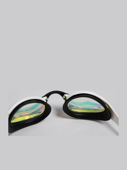 Arena Cobra Ultra Swipe Swimming Goggles Adults with Anti-Fog Lenses White