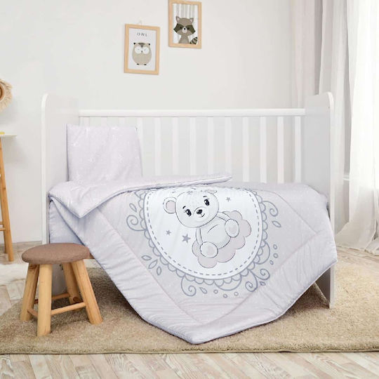 Lorelli Σετ Κούνιας Cosy Grey 3τμχ