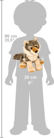 Wild Republic Λούτρινο Wolf 20 εκ.