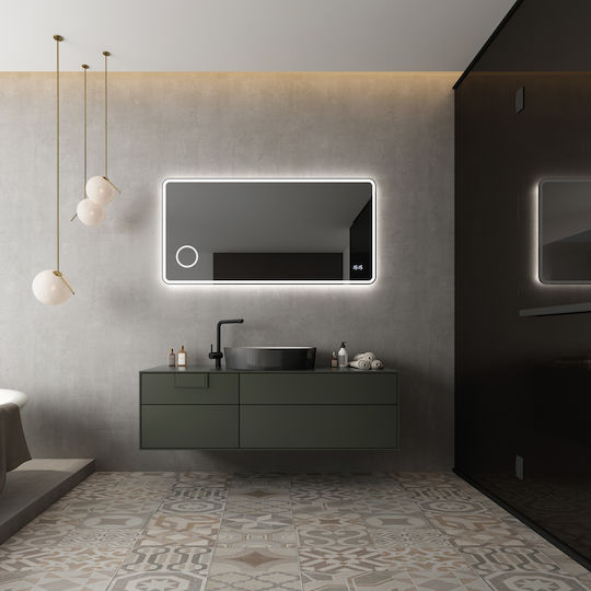Luminor Cult Magnifying Bathroom Mirror 100x80cm